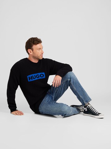 HUGO Trui 'Seylo' in Zwart