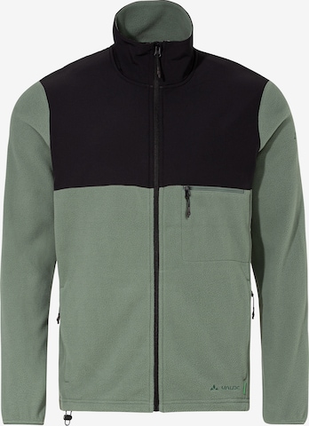 VAUDE Funktionsfleecejacke 'Mineo' in Grün: Vorderseite