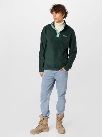 COLUMBIA Athletic Sweater 'Steens Mountain' in Green