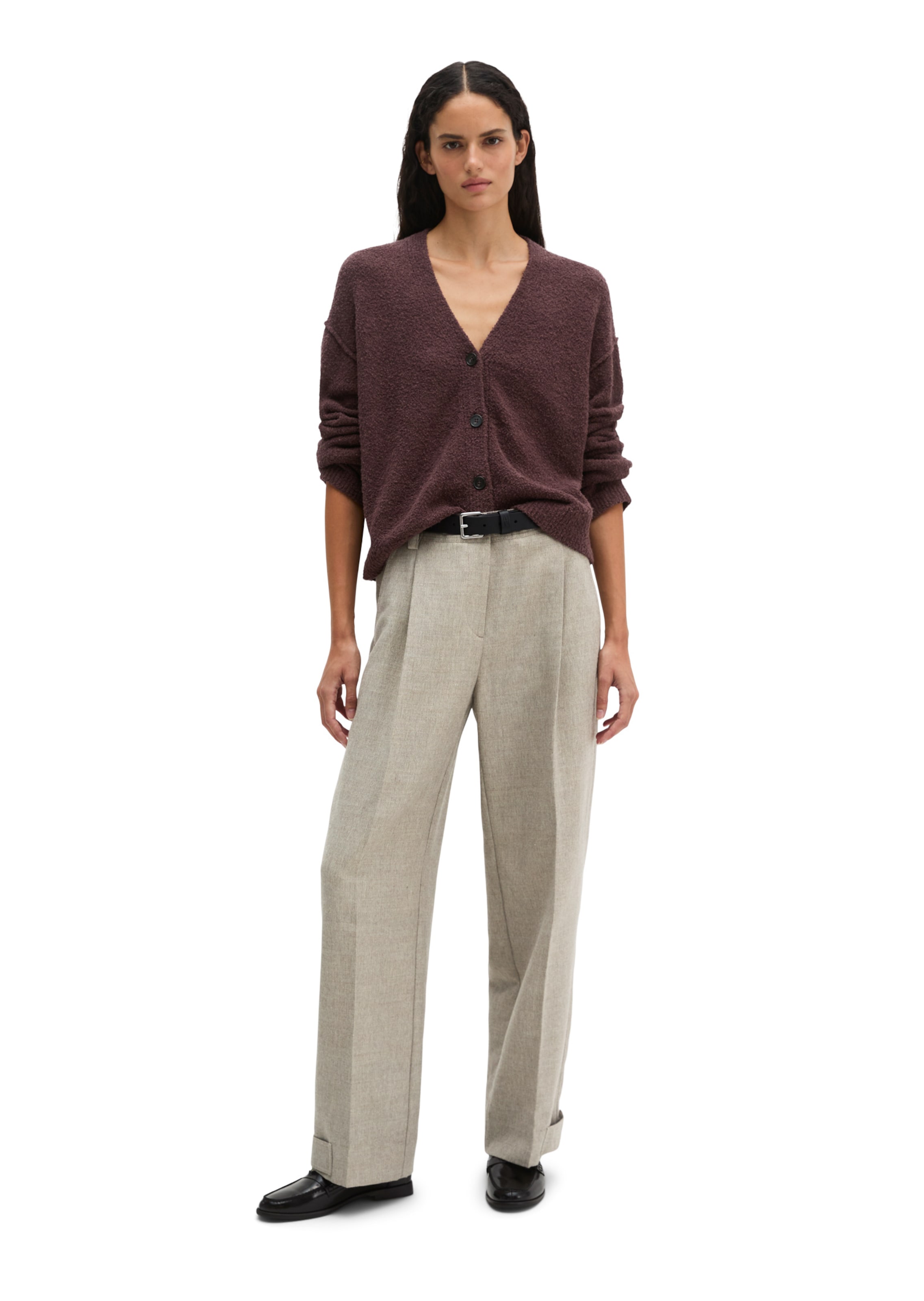 Marc O'Polo Knit cardigan in Red