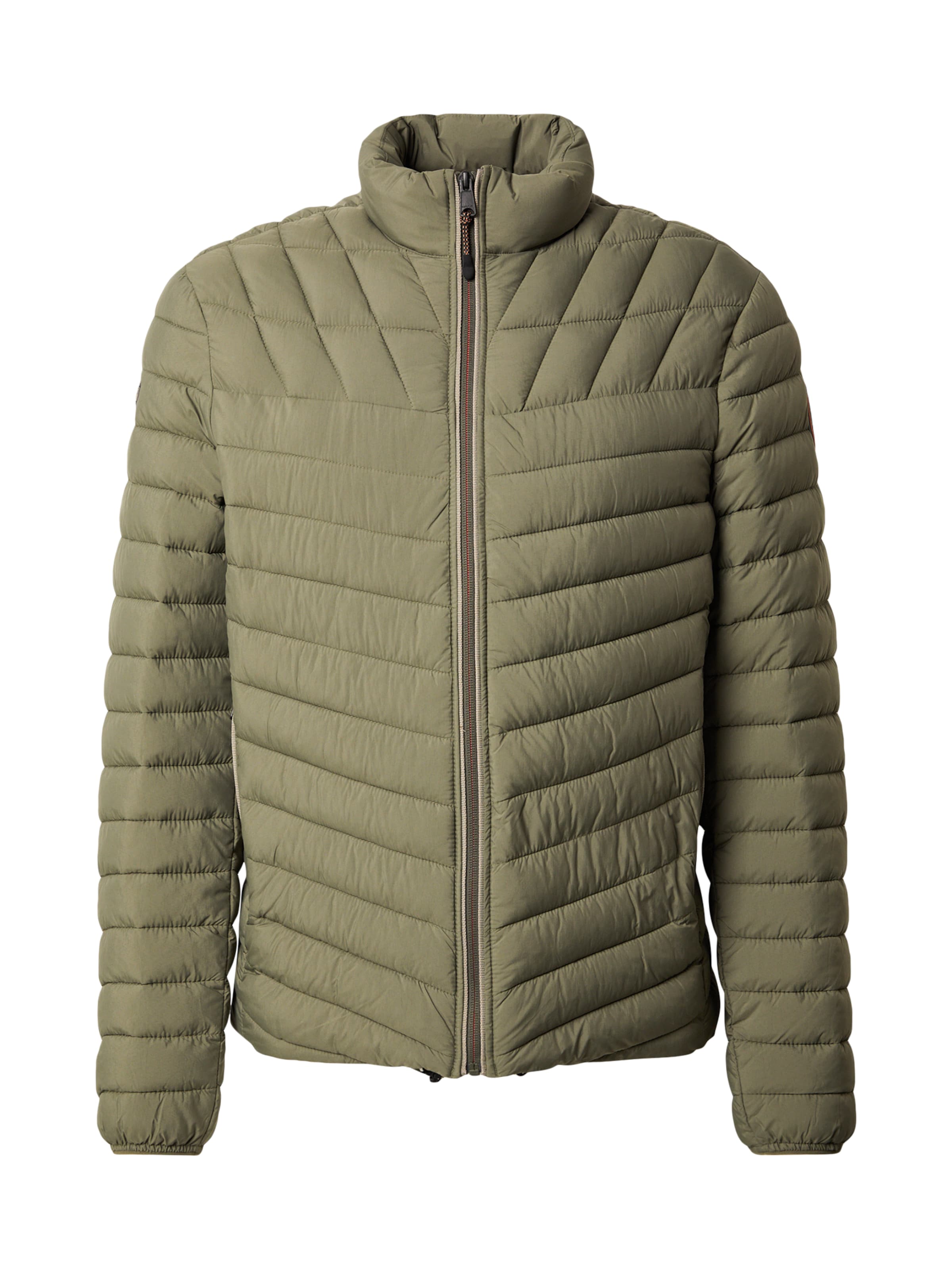 NAPAPIJRI Преходно яке 'A-LAPAZ' в зелено: отпред