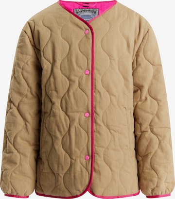 DREIMASTER Between-season jacket 'Mimo' in Beige: front