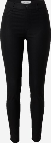 Freequent Slim fit Trousers 'MIITO' in Black: front