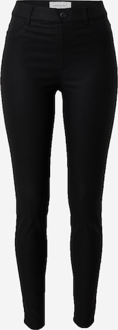 Coupe slim Pantalon 'MIITO' Freequent en noir : devant