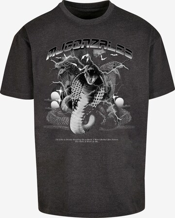 MJ Gonzales T-Shirt 'TOXIC V.1 Heavy' in Grau: predná strana