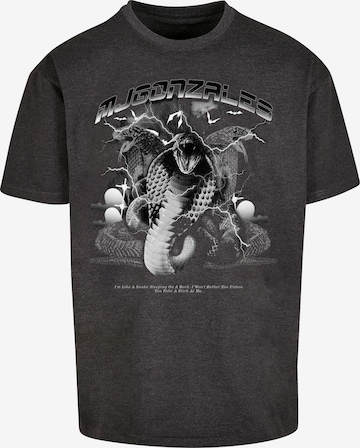 MJ Gonzales T-Shirt 'TOXIC V.1 Heavy' in Grau: predná strana