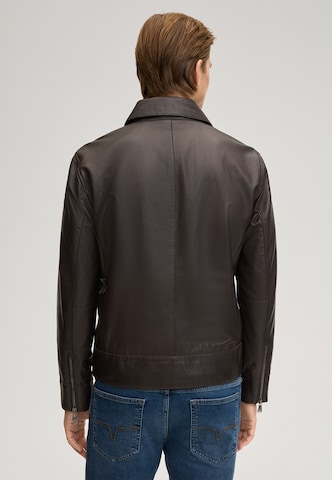 JOOP! Jeans Between-season jacket 'Aleks' in Brown