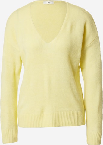 JDY Sweater 'CHARLY' in Yellow: front