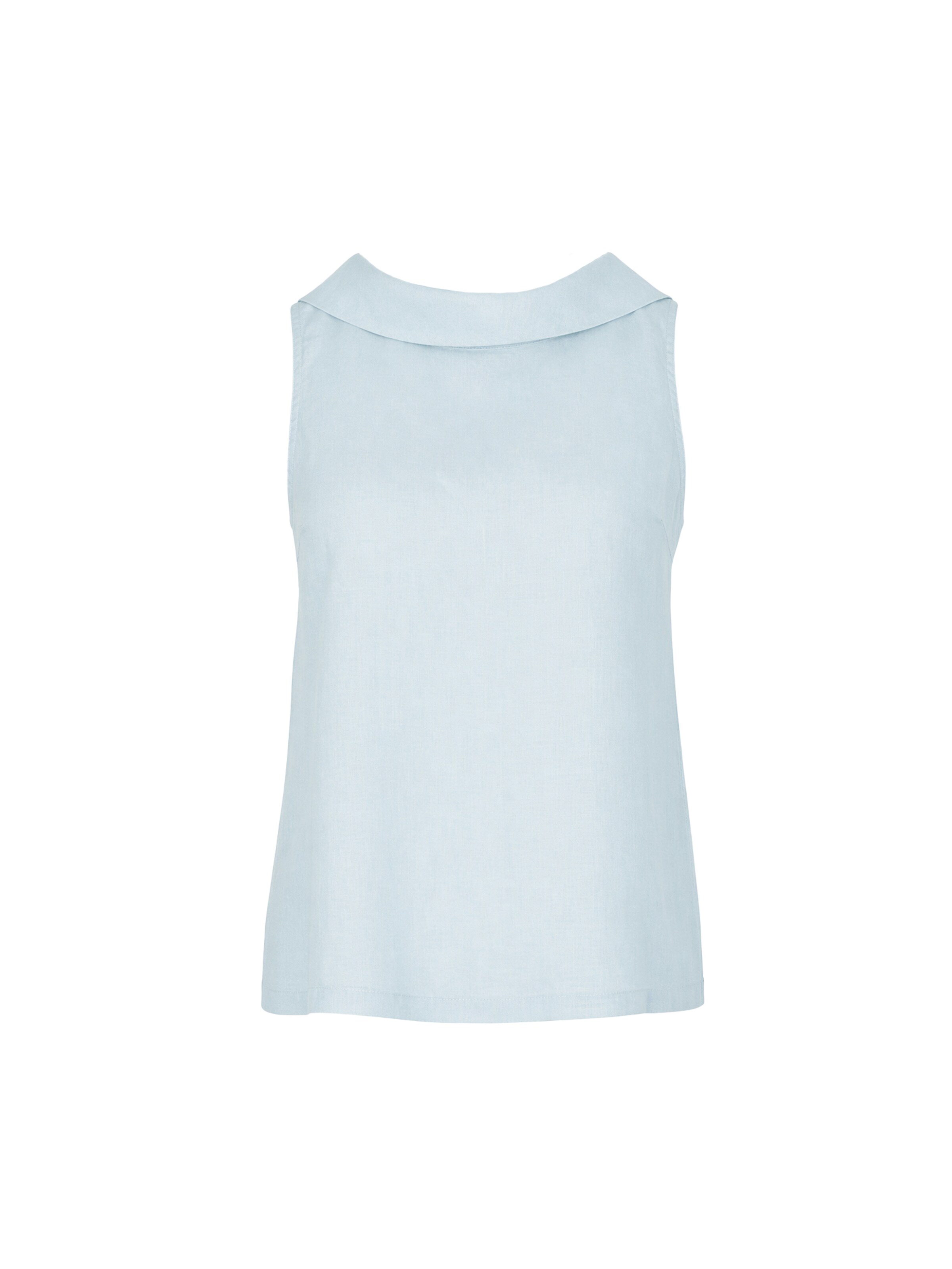 Haris Cotton - Top en azul: frente