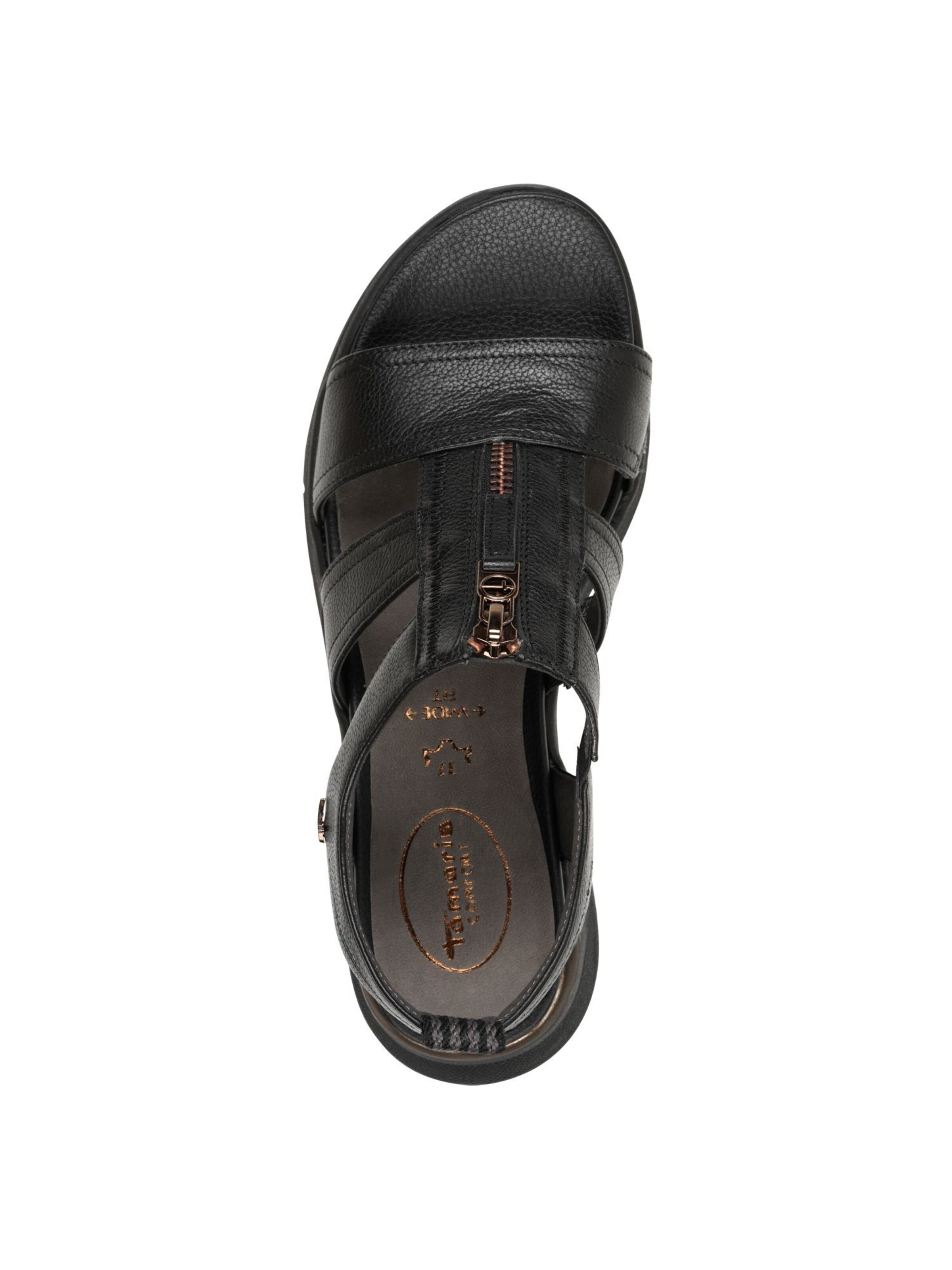 Sandales Tamaris en noir