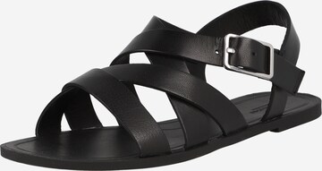 VAGABOND SHOEMAKERS Sandaalit 'Tia 2.0' värissä musta: edessä