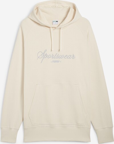 PUMA Sweater majica 'CLASSICS' u prljavo bijela / bijela, Pregled proizvoda