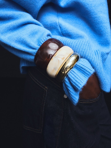 Bracelet Bershka en beige
