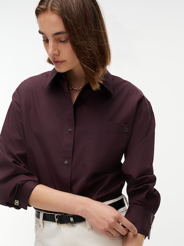 TOMMY HILFIGER Blouse in Bruin