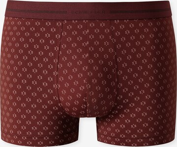 SCHIESSER Boxershorts ' Pure Micro ' in Rood: voorkant