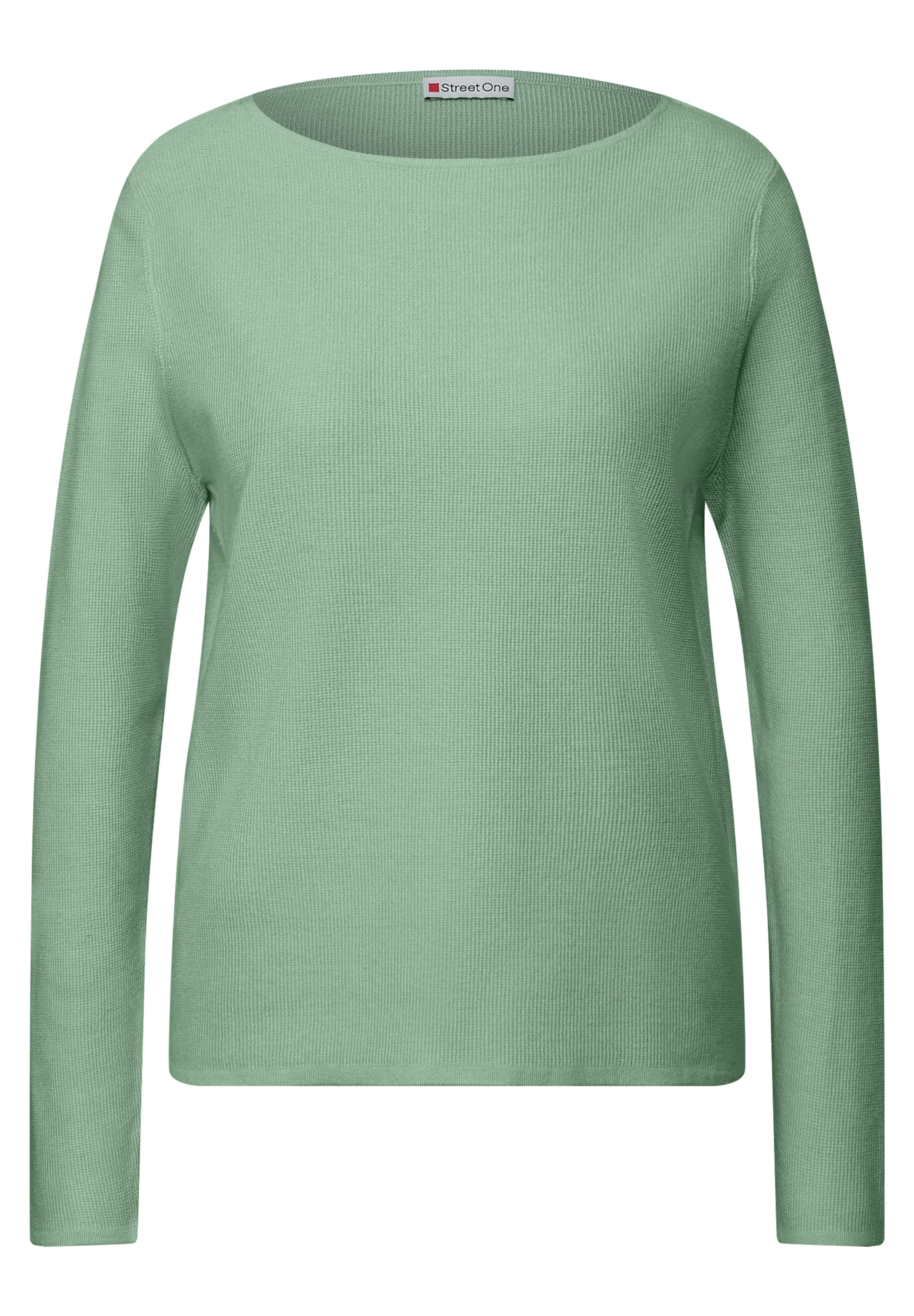 STREET ONE Sweater in Green: front