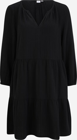 Robe Gap Tall en noir : devant