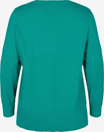 Zizzi Pullover in Grün