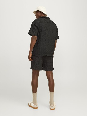JACK & JONES - Loosefit Pantalón en negro