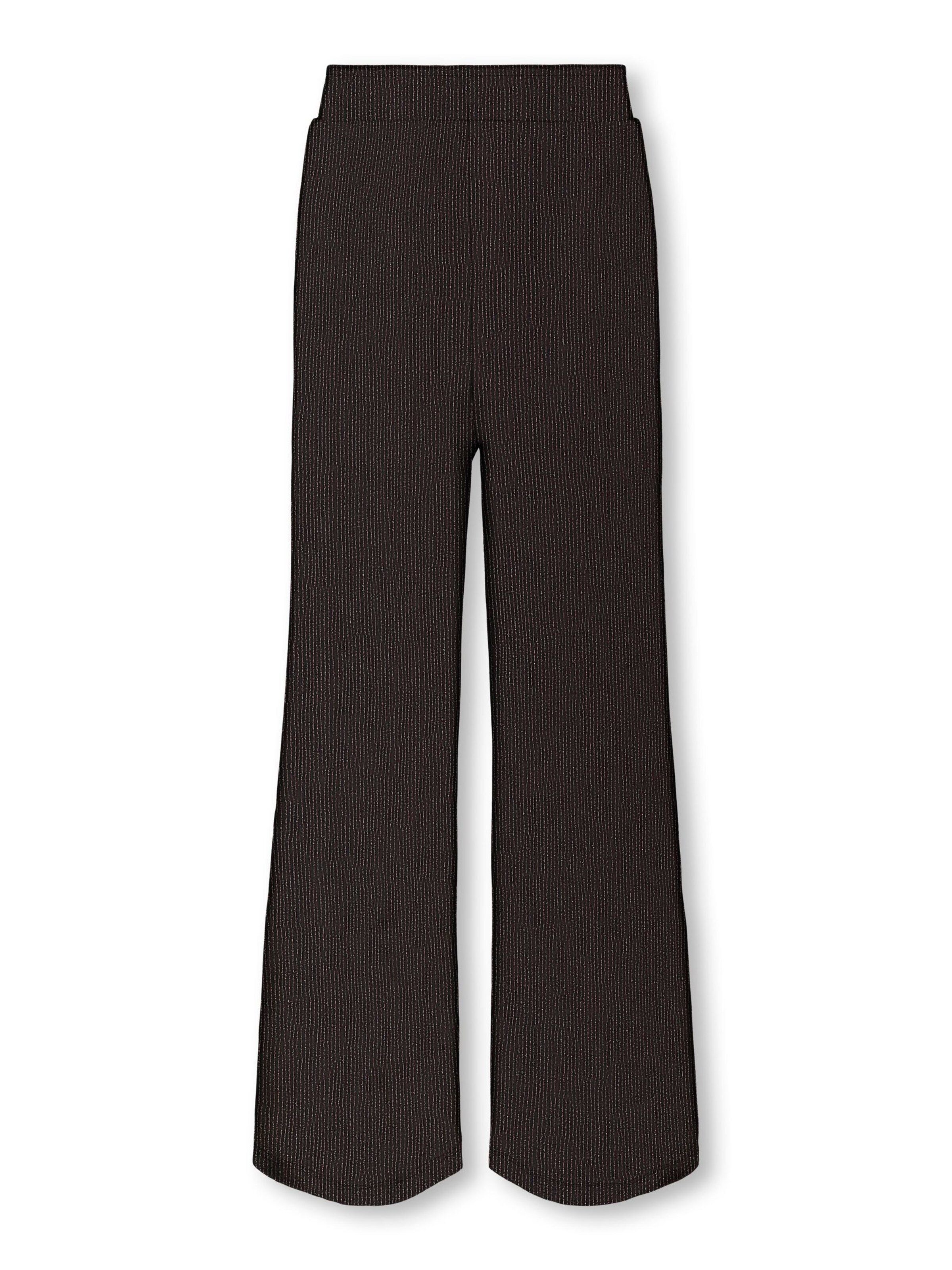 ONLY GIRLS Wide leg Pants 'QUEEN' in Black