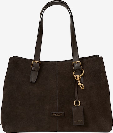 Marc O'Polo Shopper in Brown: front