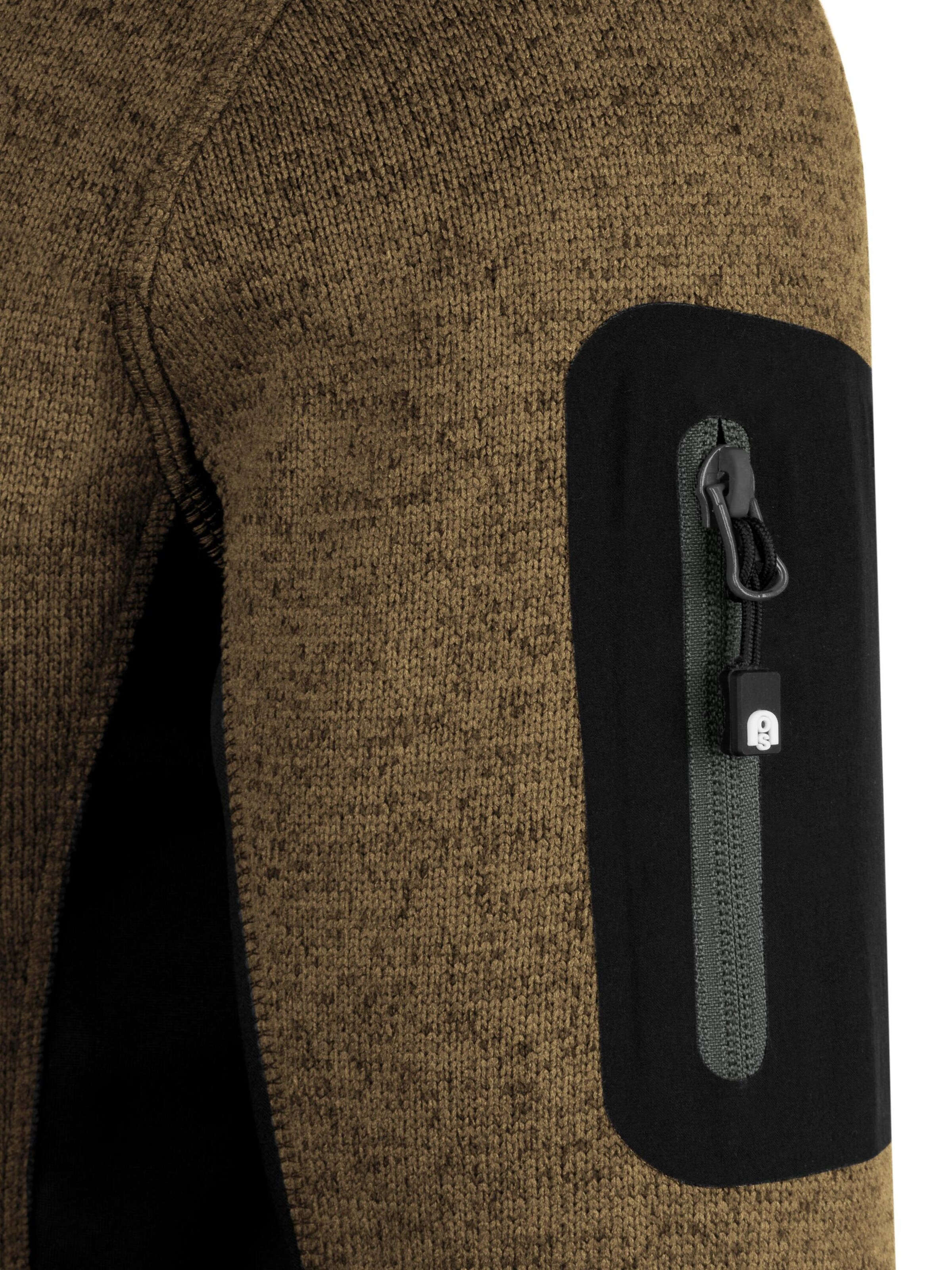 normani Fleecejacke ' Wapusk ' in Braun