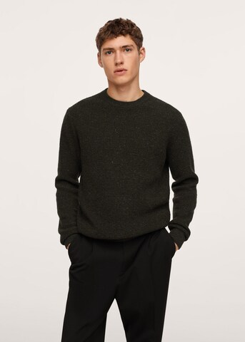 MANGO MAN Pullover 'Niza' in Grün: predná strana