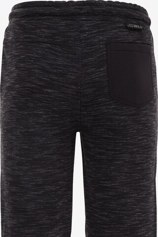 WE Fashion Slimfit Broek in Zwart