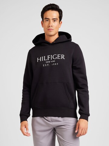 TOMMY HILFIGER Mikina – černá: přední strana