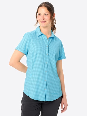VAUDE Multifunctionele blouse 'Seiland III' in Blauw