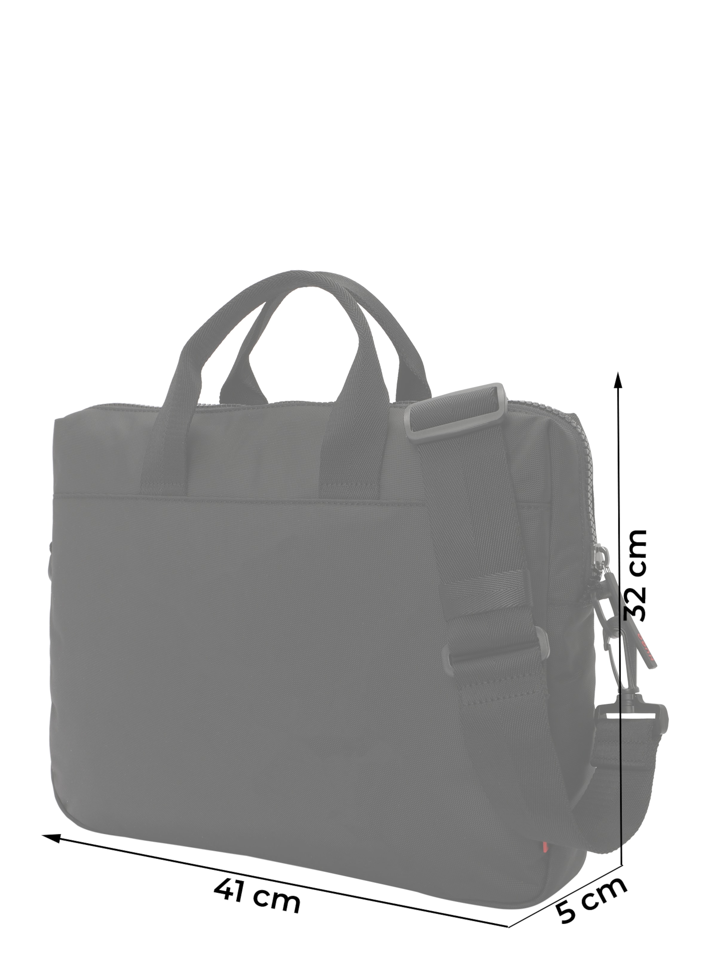 HUGO Aktentasche 'Ethon 3.0' in Schwarz