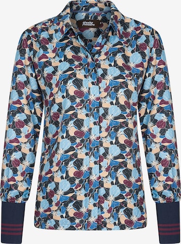 4funkyflavours Blouse 'Lights Out' in Gemengde kleuren: voorkant