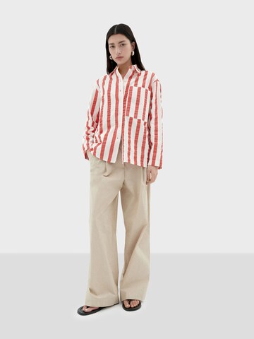 Maglietta ' MARCELLE ' di Thinking MU in rosso