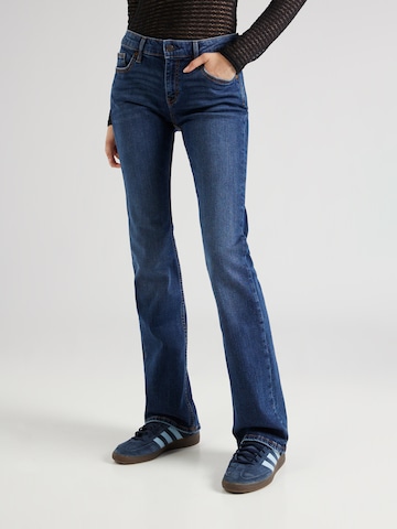 ESPRIT Flared Jeans in Blauw: voorkant