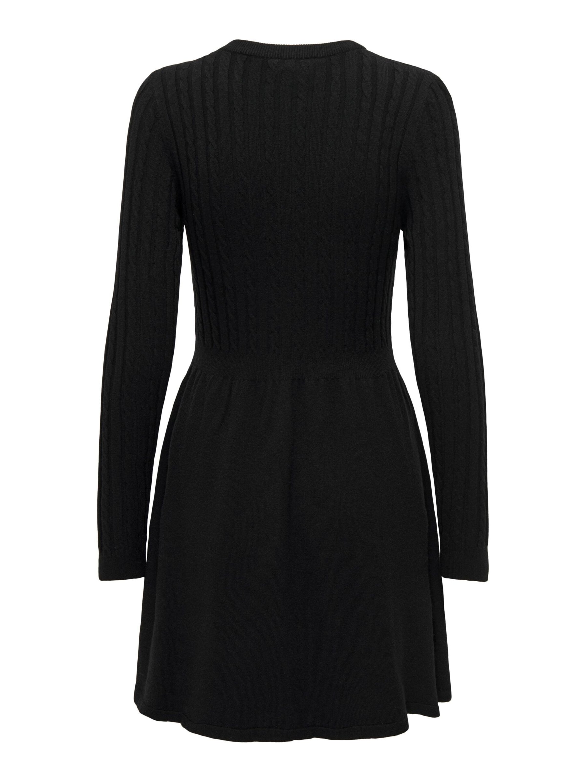 ONLY Strikkjole 'ONLFia' i sort