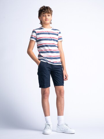 Petrol Industries Regular Shorts 'Sandwhisper' in Blau