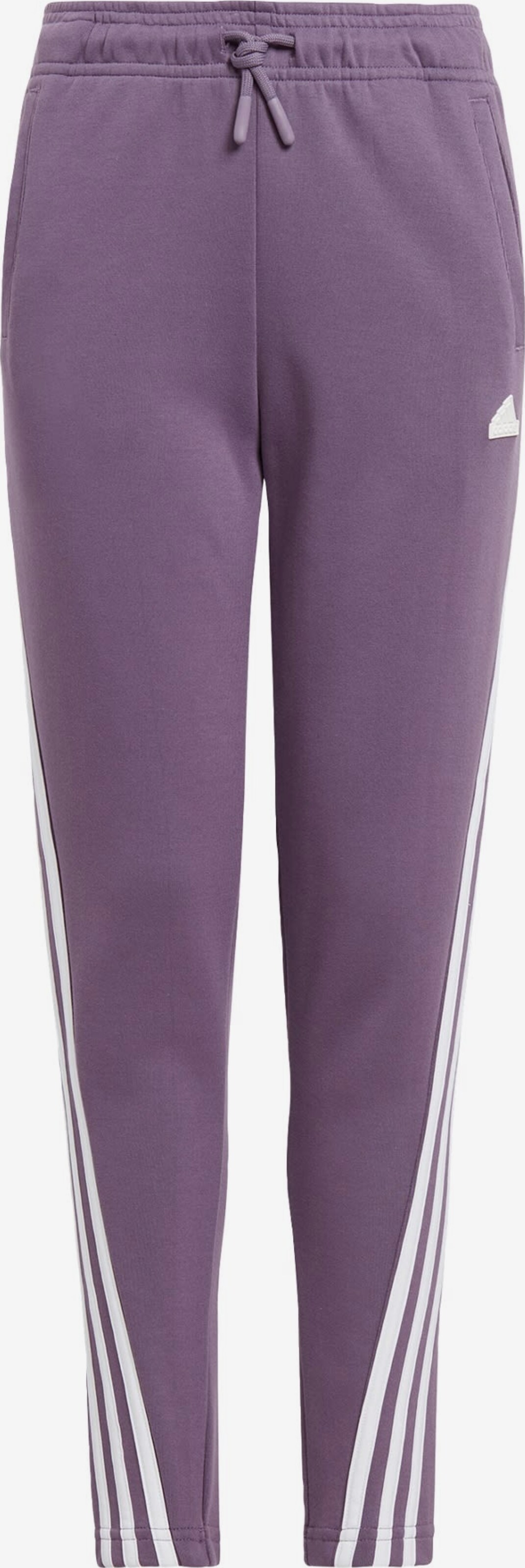 purple adidas joggers