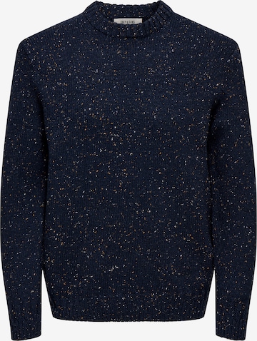 Only & Sons Pullover 'ONSBIRKY' in Blau: Vorderseite