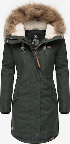 Ragwear Winterparka 'Tawny' in Grün: Vorderseite