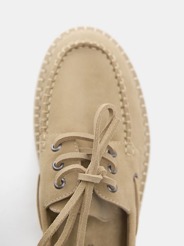 Pull&Bear Mokkasiinit värissä beige