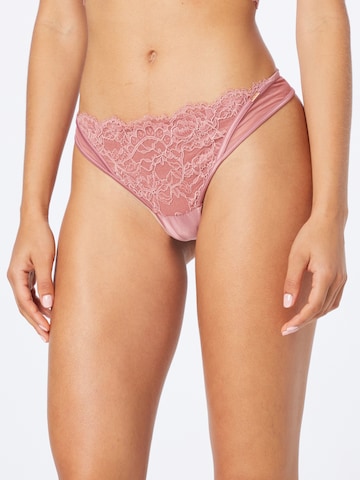 String 'Cecile' Hunkemöller en rose : devant