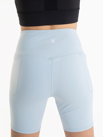 Spyder Skinny Workout Pants in Blue