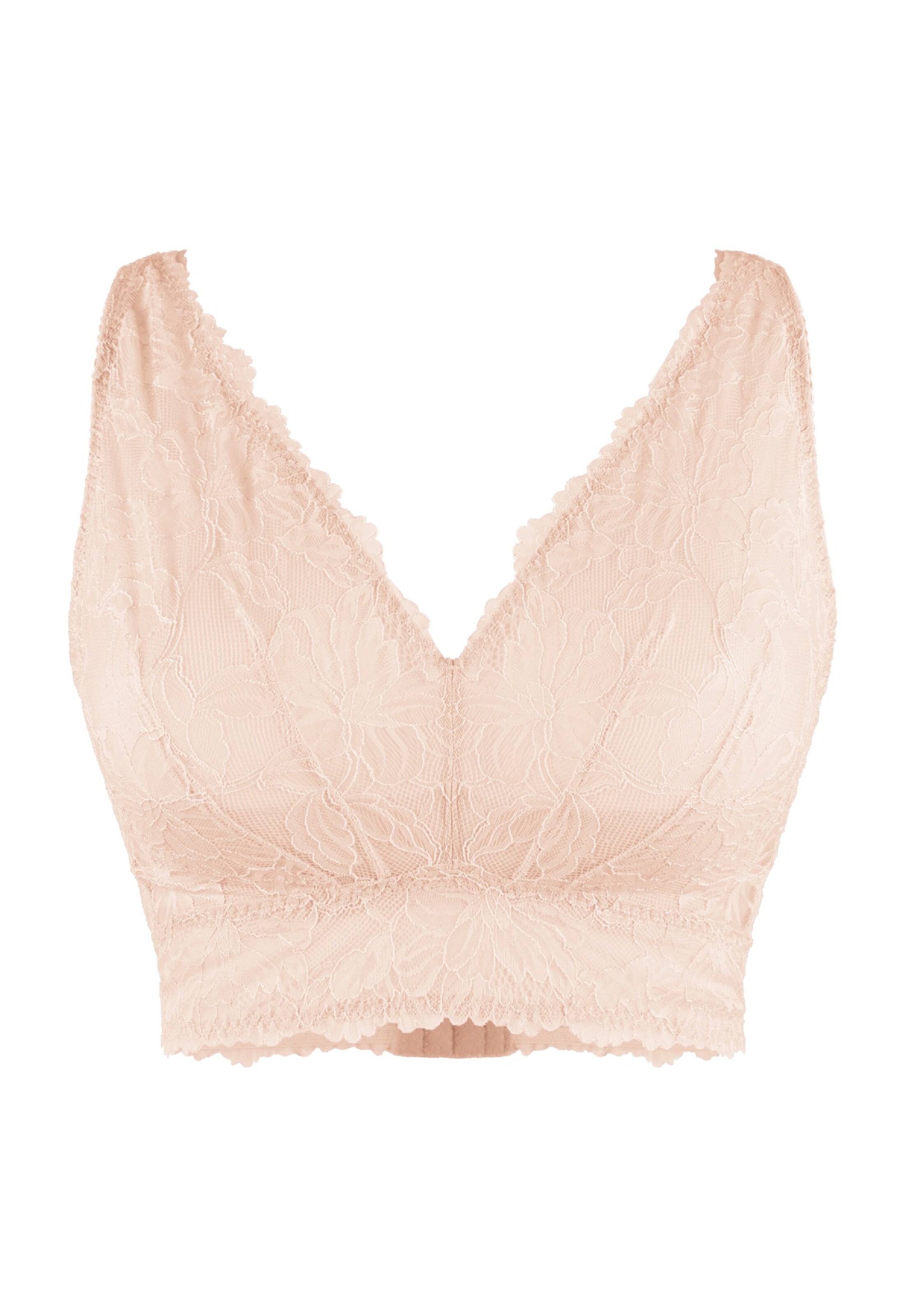 LingaDore Bustier BH in Beige: voorkant