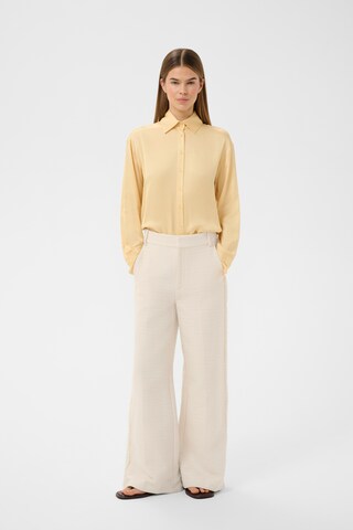 Wide Leg Pantalon 'CheyanneIW' InWear en blanc