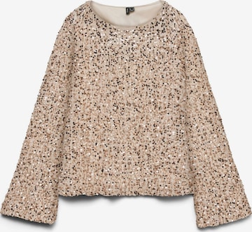 VERO MODA Blouse 'VMBella' in Beige: front
