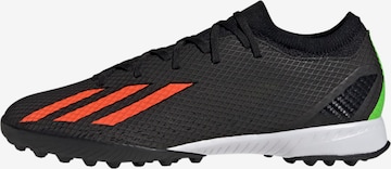 melns ADIDAS PERFORMANCE Futbola apavi 'X Speedportal.3 Turf Boots': no priekšpuses