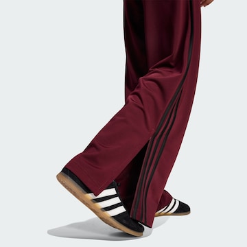 Wide leg Pantaloni 'Firebird' di ADIDAS ORIGINALS in rosso