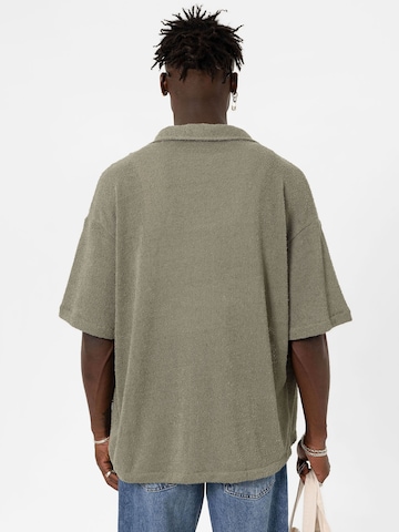 VAMOS CLO Comfort Fit Hemd 'Ixora' in Grün