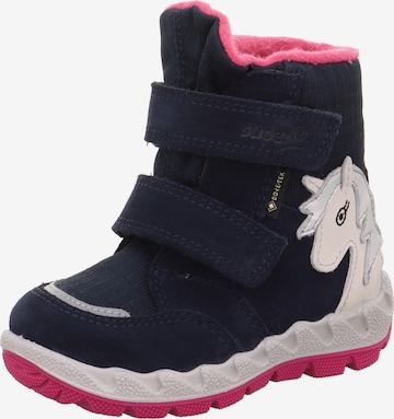 SUPERFIT Boots 'Icebird' in Blue: front