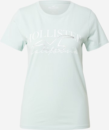 T-shirt HOLLISTER en bleu : devant